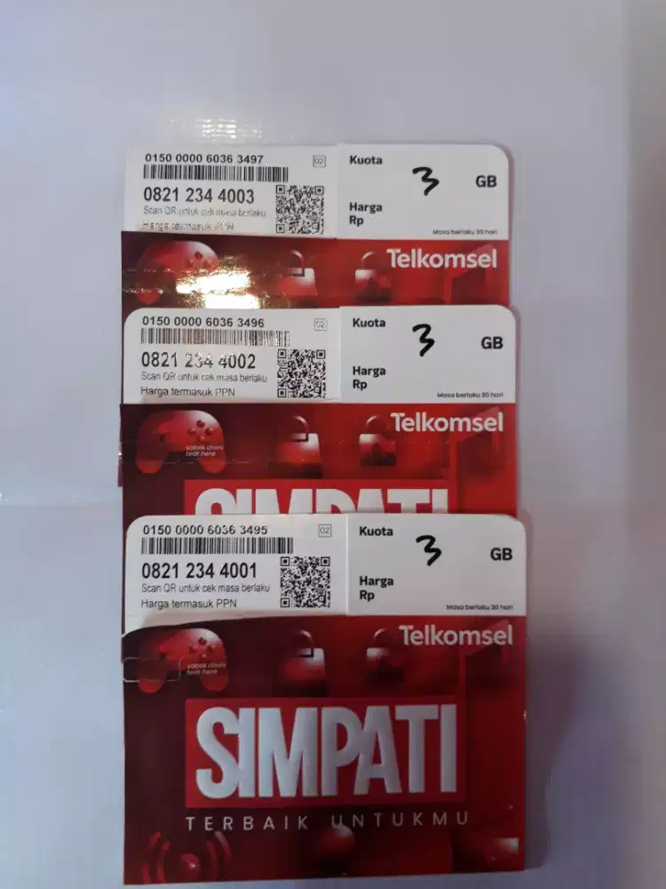 Nocan 11digit sisa 3 cocok buat keluarga