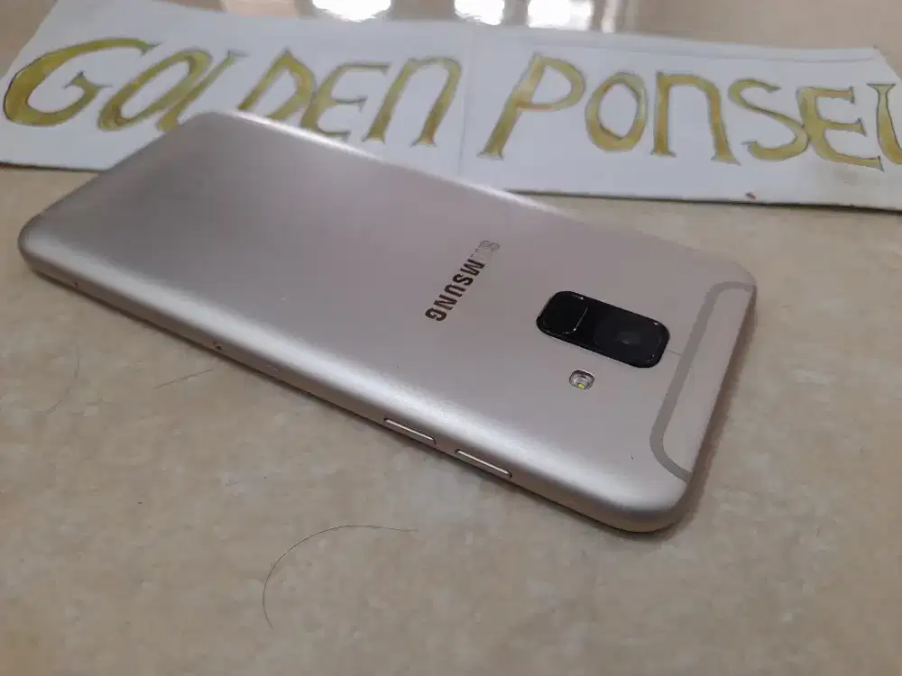 Samsung A6 ORI(32Gb/Ram3Gb)Gold.Perfect-Golden Ponsel
