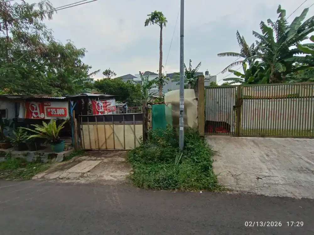 tanah kavling cigadung selatan dekat rumah ridwan kamil sudah dibenteng
