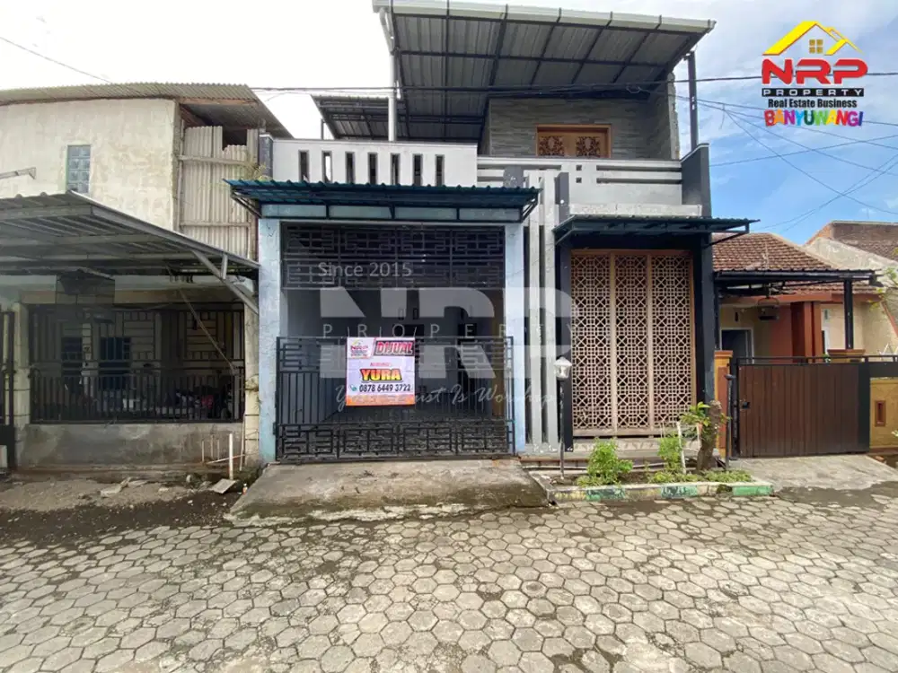 Dijual Rumah 2 Lantai Siap Bangun di Barat Stadion Diponegoro Banyuwangi