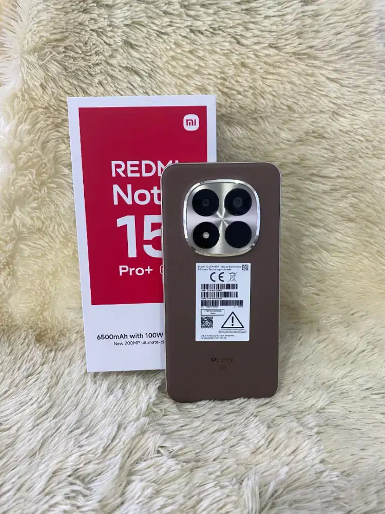 Redmi Note 15 Pro+ 5G ram 12/512 coklat Garansi januari 2028#3Gcom