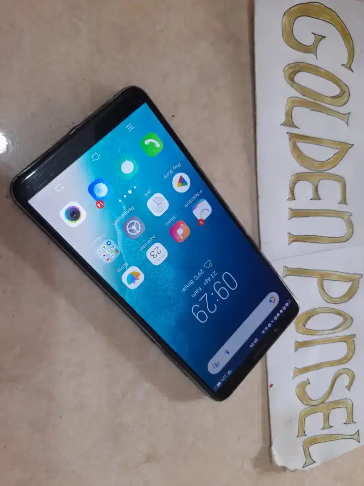 Vivo V7 ORI(Ram4Gb/32Gb)Finger-Golden Ponsel