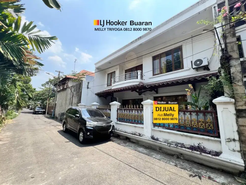 Rumah Lokasi Strategis Tengah Kota Kayu Putih Rawamangun Jakarta Timur