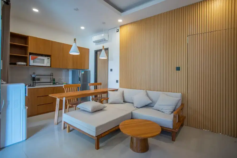 Dhanya Loft Villa Minimalis Modern Dekat Nuanu Canggu dsn Tanah Lot