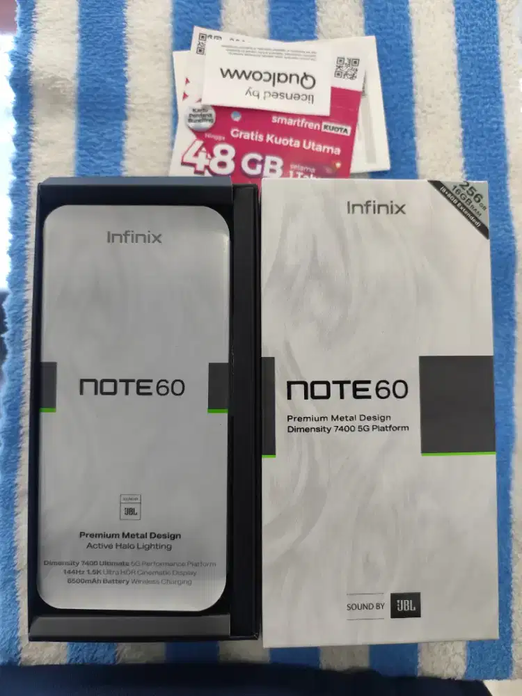 Baru Di Buka Doang Infinix Note 60 5G Ram 8+8/256GB Resmi 1 Tahun