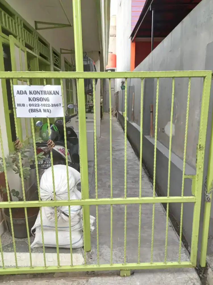 Disewakan Kontrakan Murah Strategis dekat kemana mana