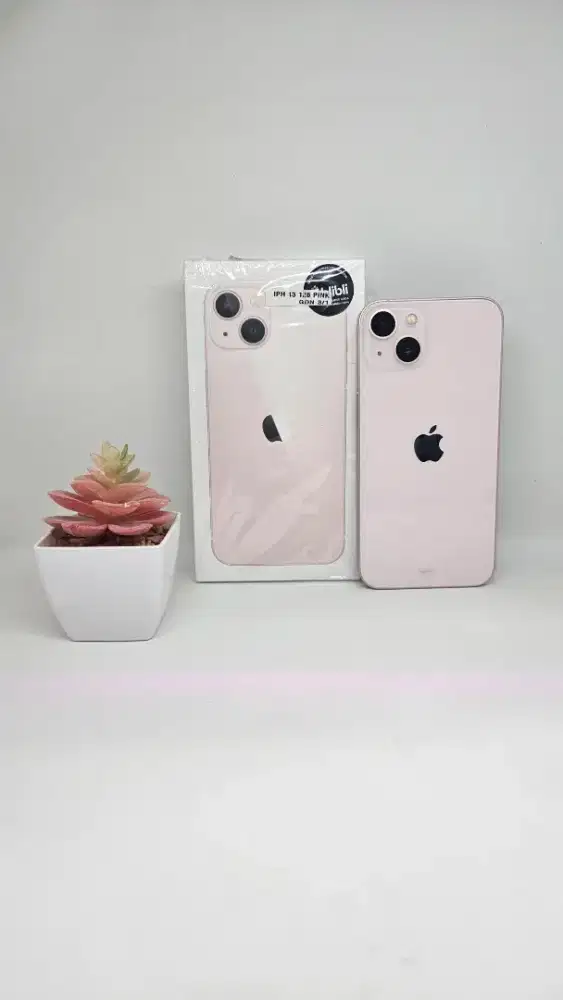 Iphone 13 128 BH 85% (Pink) iBox/resmi