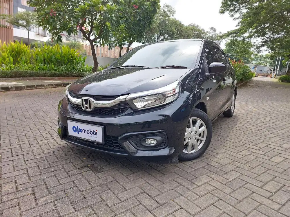 TDP 1 JUTA Honda Brio Satya 1.2 E Bensin-AT 2019 Hitam CBYTB