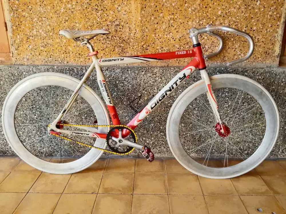 Sepeda fixie DIGNITY full alloy ringan