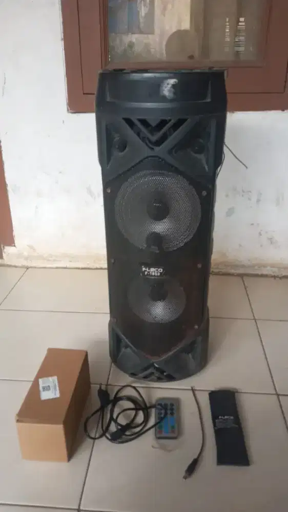 Speaker bluetooth Fleco 6inci 2x