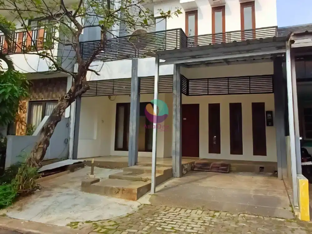 Disewa Rumah Modern Elegan Dengan Balkon Luas Di Kota Wisata Cibubur