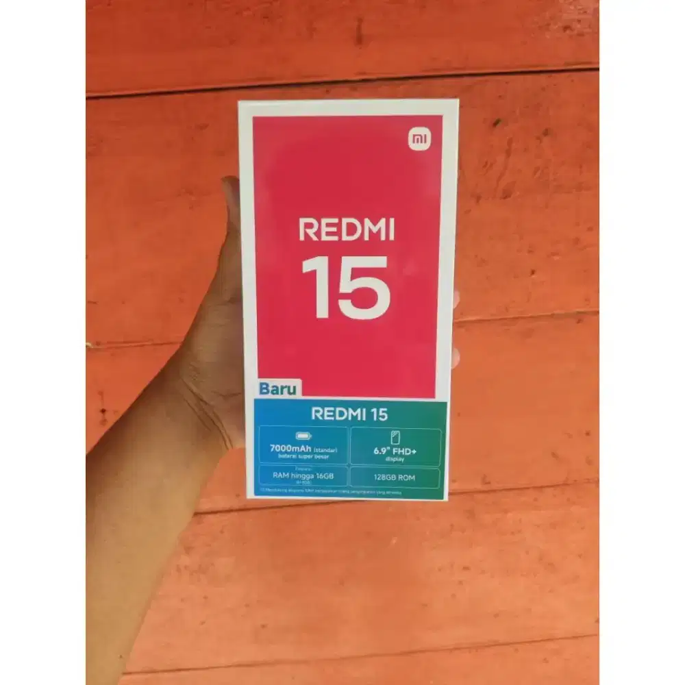 Handphone REDMI 15 8/256
