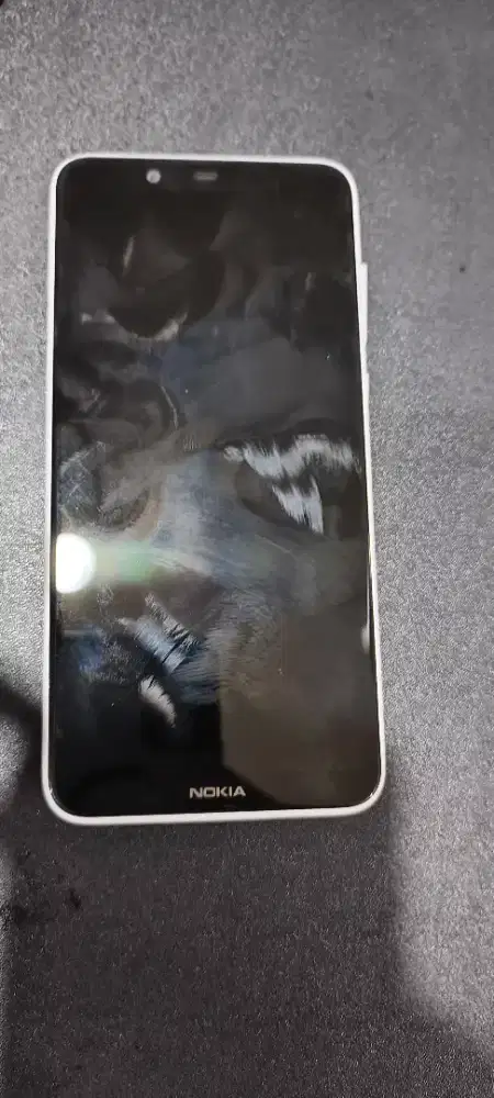 Nokia 5.1 plus warna putih kondisi mati total