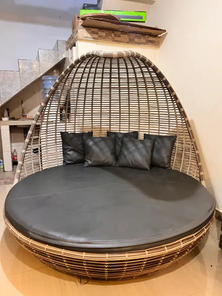 Sunbed Rotan Synthetic