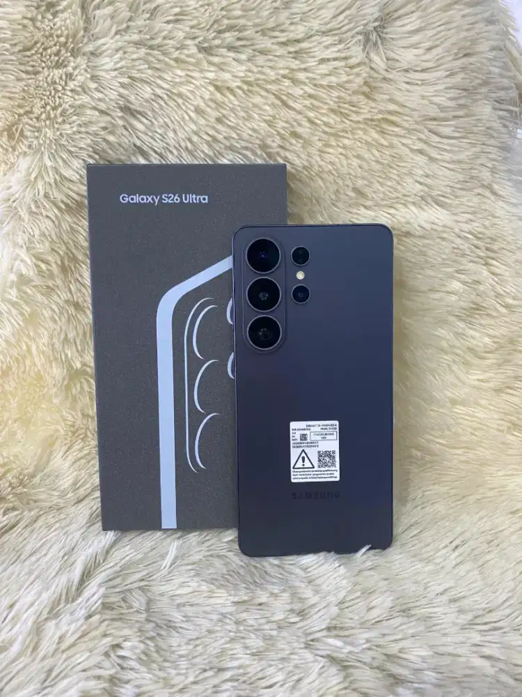 Samsung S26 ultra 12/512Gb Black Garansi maret 2027 #3Gcom