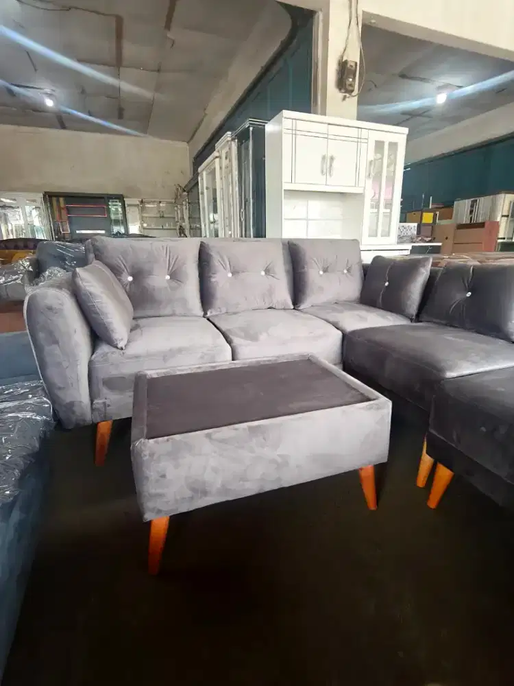 Sofa L putus retro