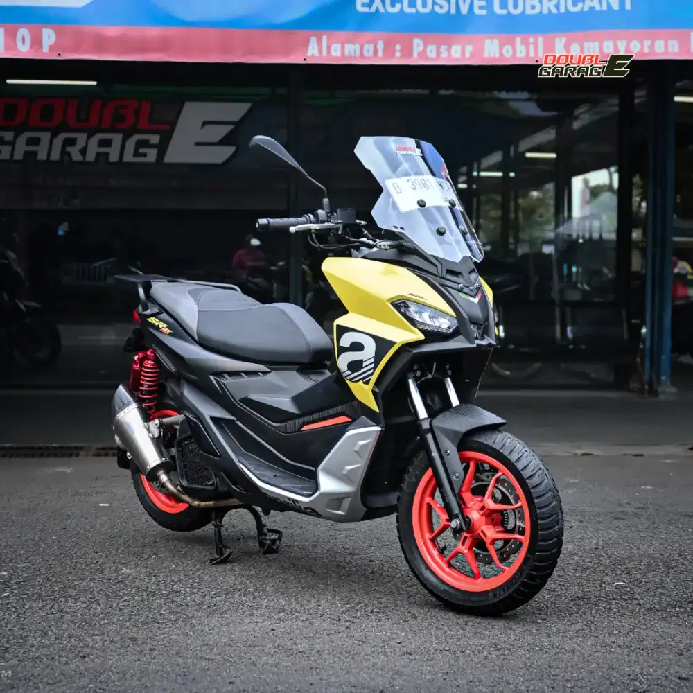APRILIA SR GT 200 KUNING  2022 FULL MODIFIKASI