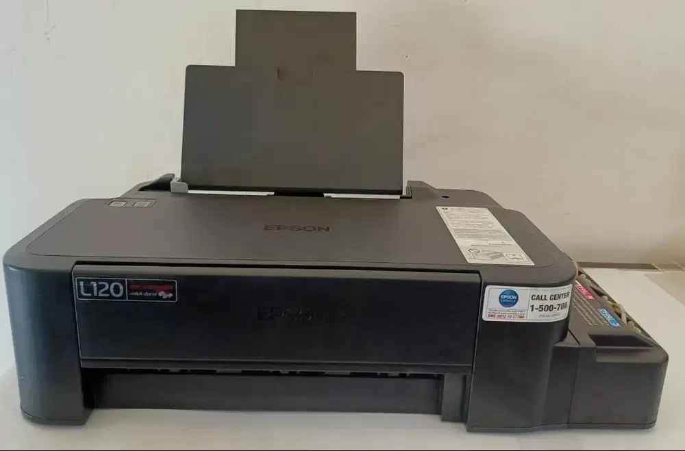 Printer Epson L120 hitam dan hitam normal