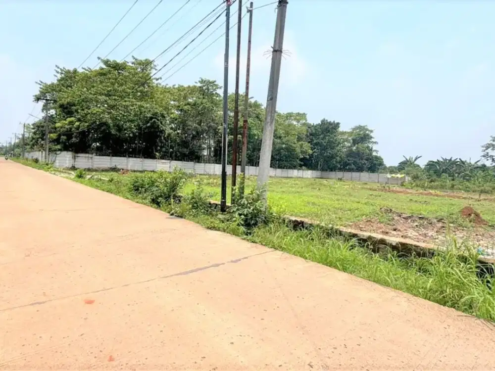 Dijual Tanah Kavling SHM, 10 Menit Stasiun Jatake BSD