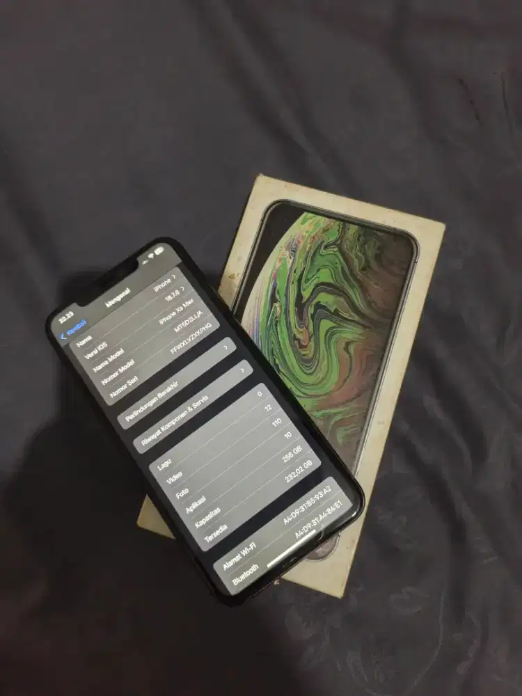 Iphone xs max (simak deskripsi)