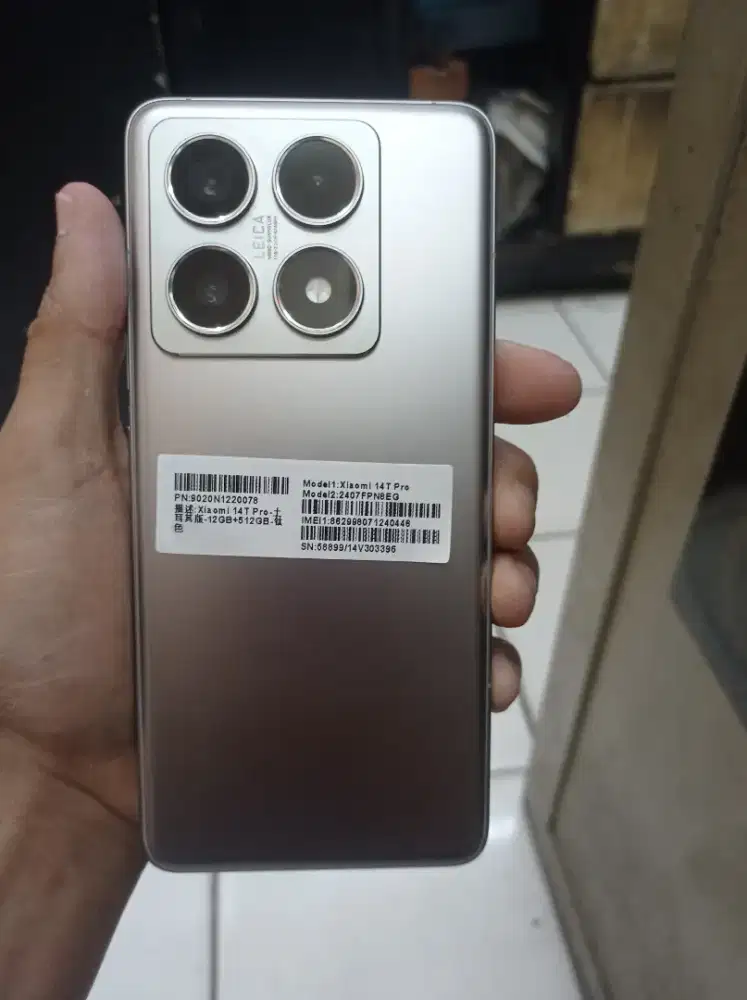Xiaomi 14T pro 12/512gb ex resmi