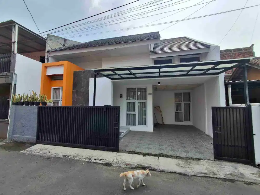 dijual rumah semi furnish di cisangkan cimahi dekat rs dustira
