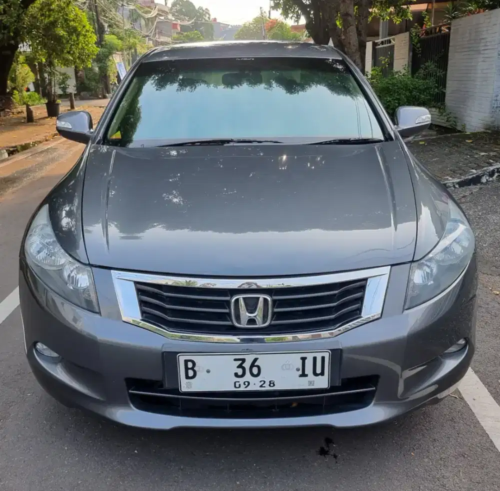 Honda Accord 2.4 VTIL AT Facelift 2008 Abu2 Tgn 1 Dr Bru Istimewa Skli