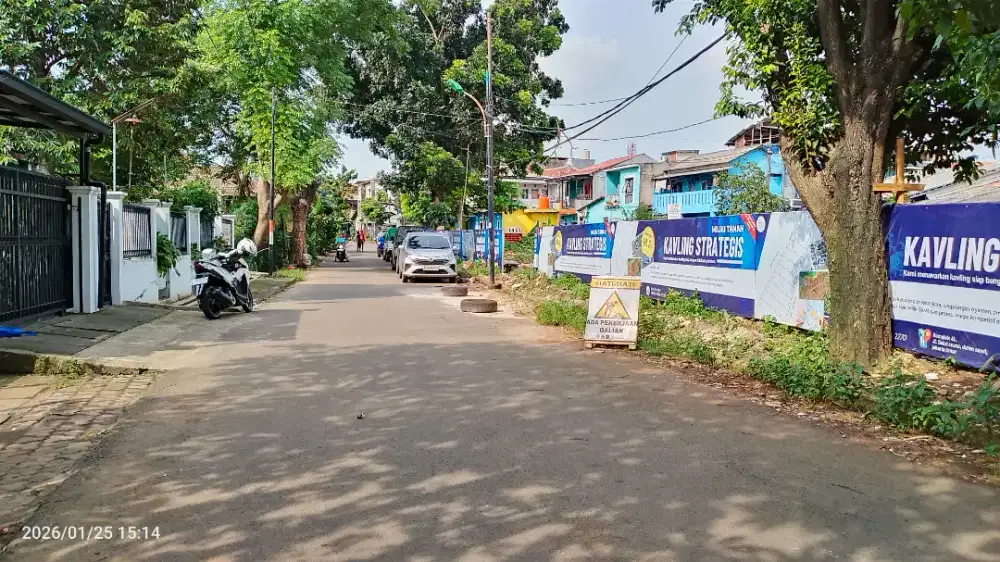 Kavling Siap Bangun - Strategis di kawasan Favorit Jakarta Timur