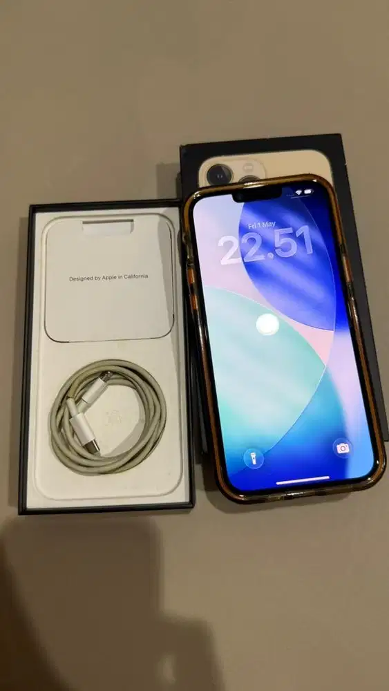Iphone 13 pro max 256GB fullset imei kemenperin