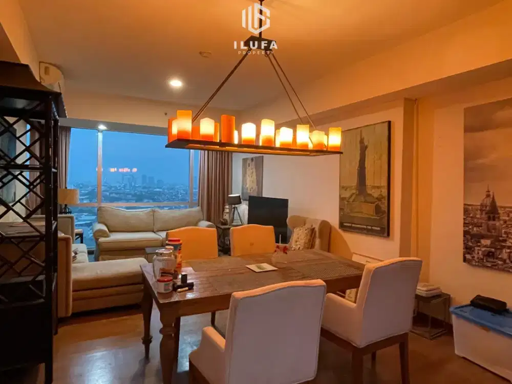 for rent apartment 3br full furnished kemang village