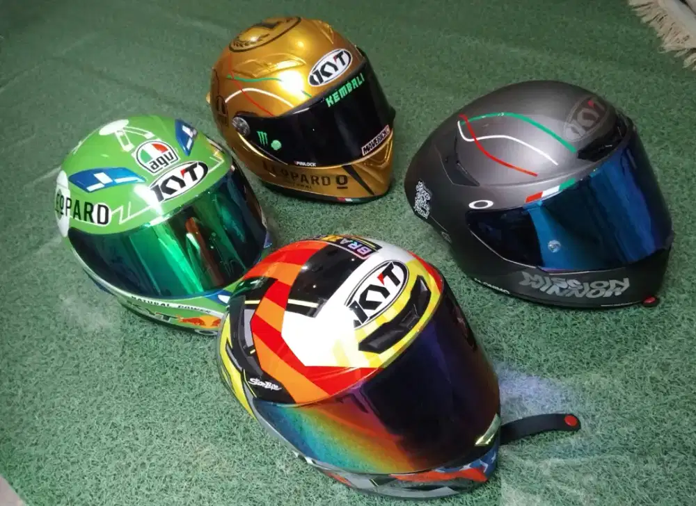 Helm KYT TT Course Dan KYT Vendetta 2