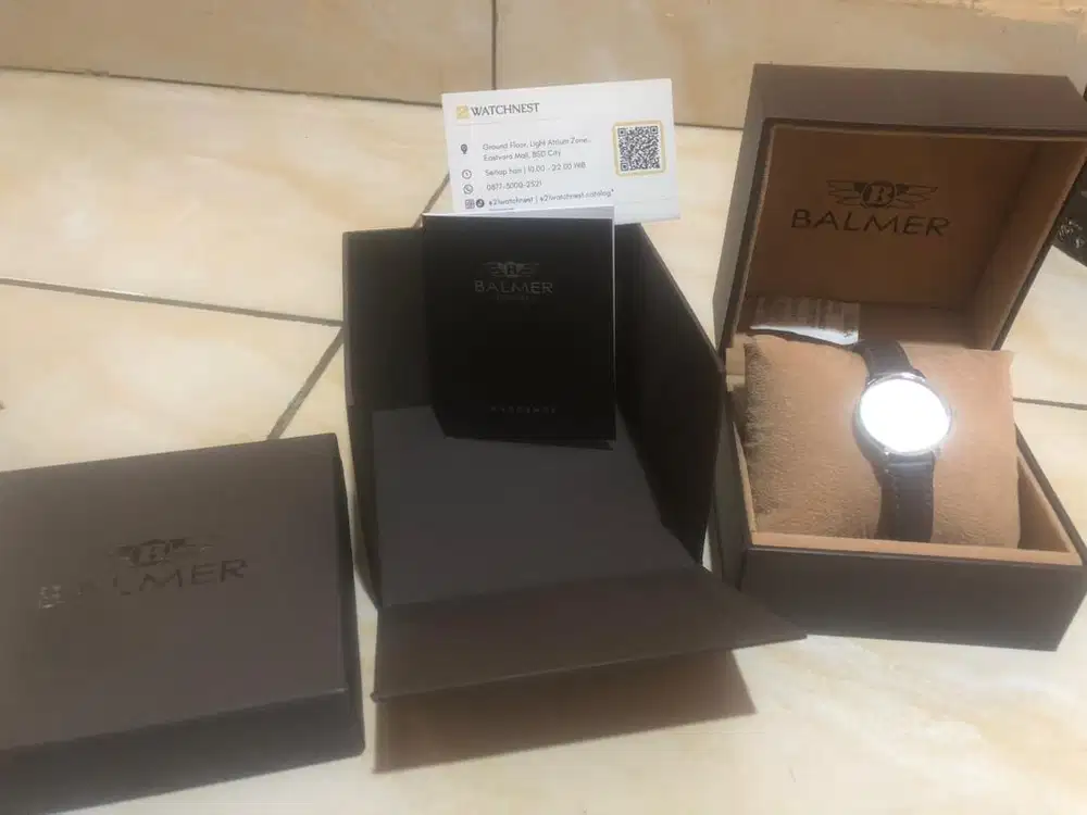 Jam Tangan Wanita BALMER 2718L Original - Like New Mulus 100%