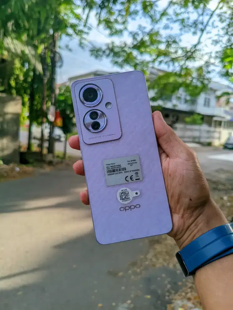 Oppo reno 11f 5G ram 8/256GB lengkap normal mulus