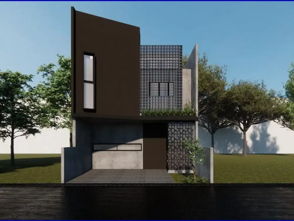 Rumah Strategis Yogyakarta Dekat Kampus UII Model Industrial Type 90
