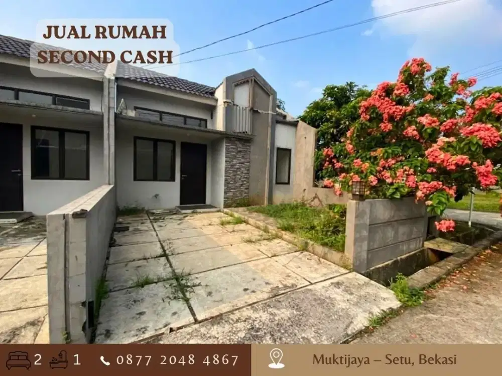 Rumah CASH MURAH 380JT STRATEGIS HOOK di Harvest City Bekasi