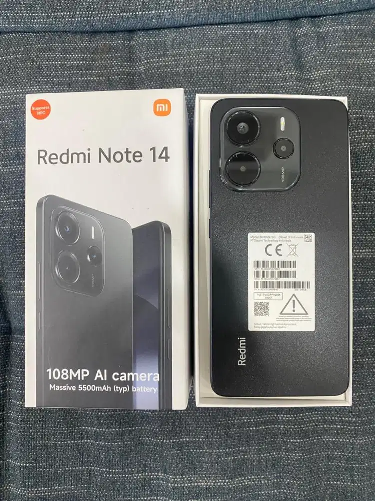 REDMI NOTE 14 4G 8/256GB LIKE NEW MURAH