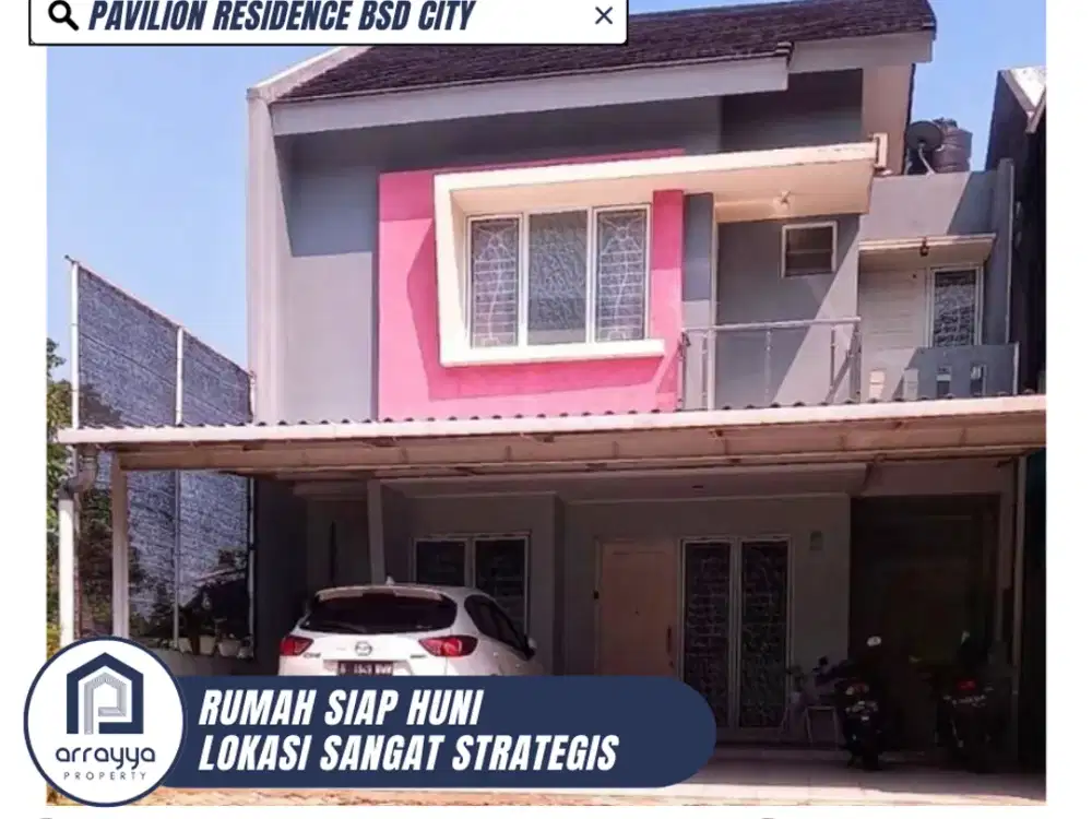 TURUN HARGA! RUMAH TINGGAL NYAMAN DAN AMAN LOKASI SANGAT STRATEGIS DI PAVILION RESIDENCE BSD CITY (LSB37)