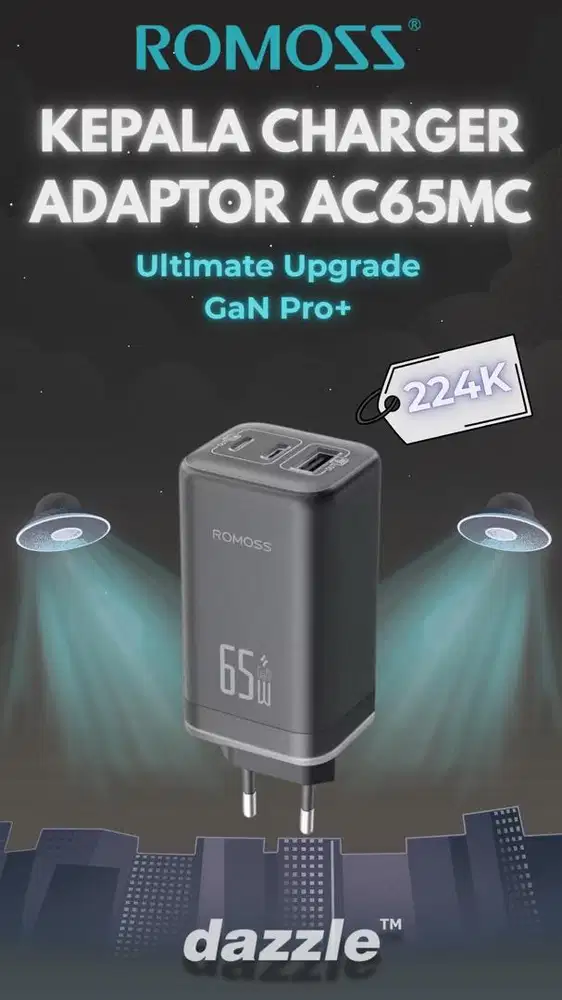 CHARGER ROMOSS 65W