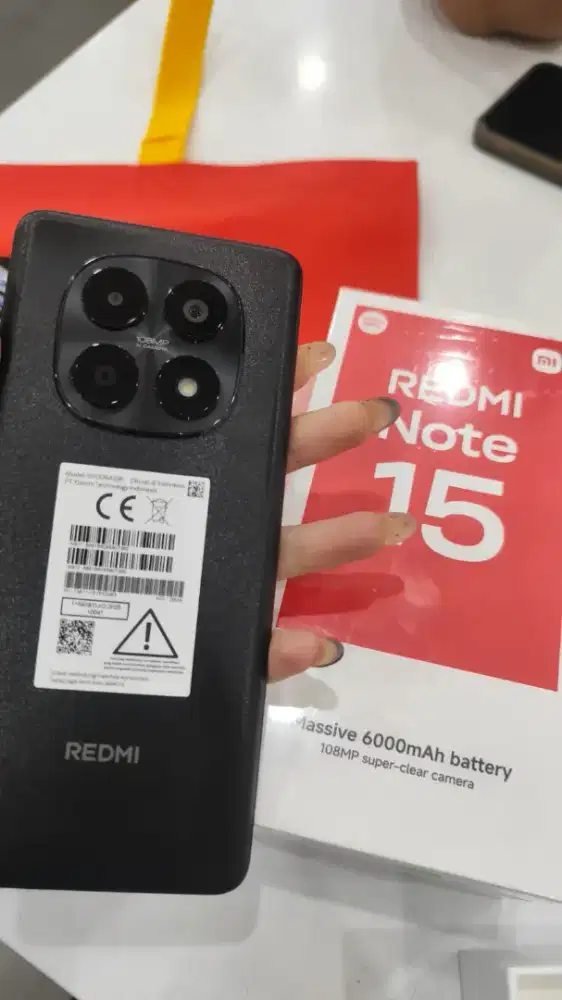 REDMI NOTE 15 4G 8+8 / 256 NEW .. CASH / KREDIT/ TRADE IN