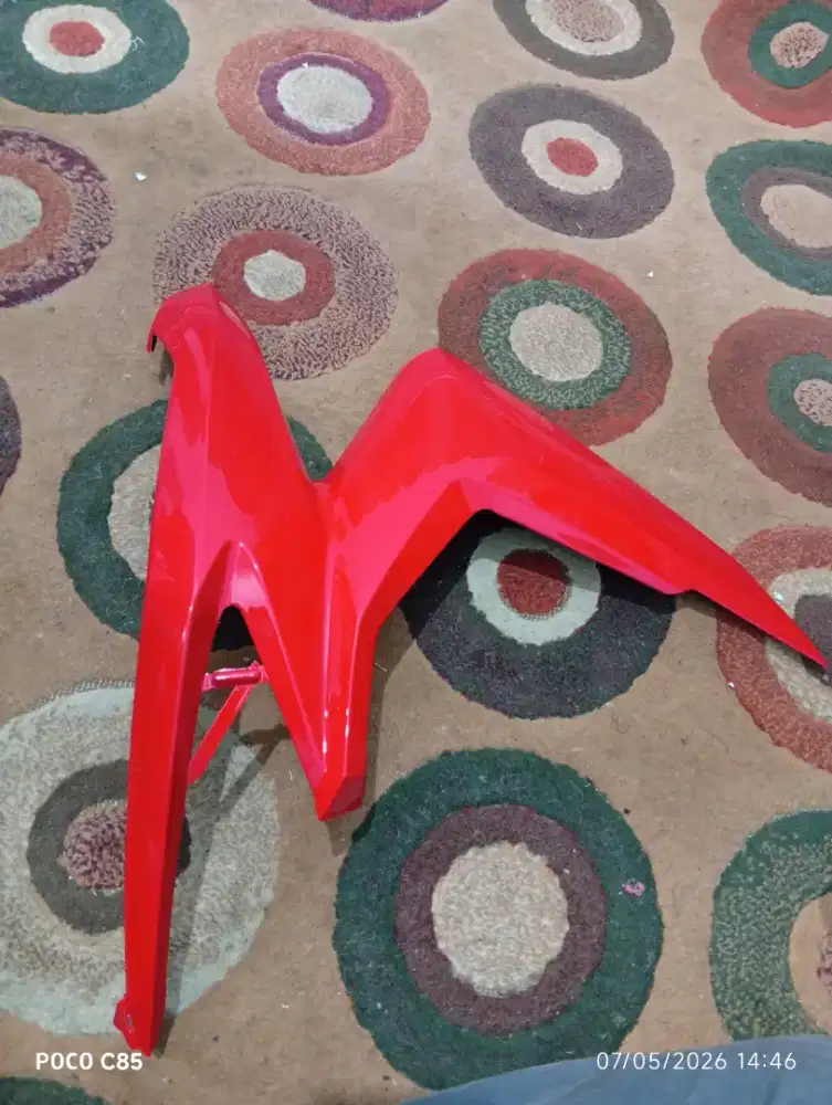 Body halus sayap kiri vario gen 1 merah glosy