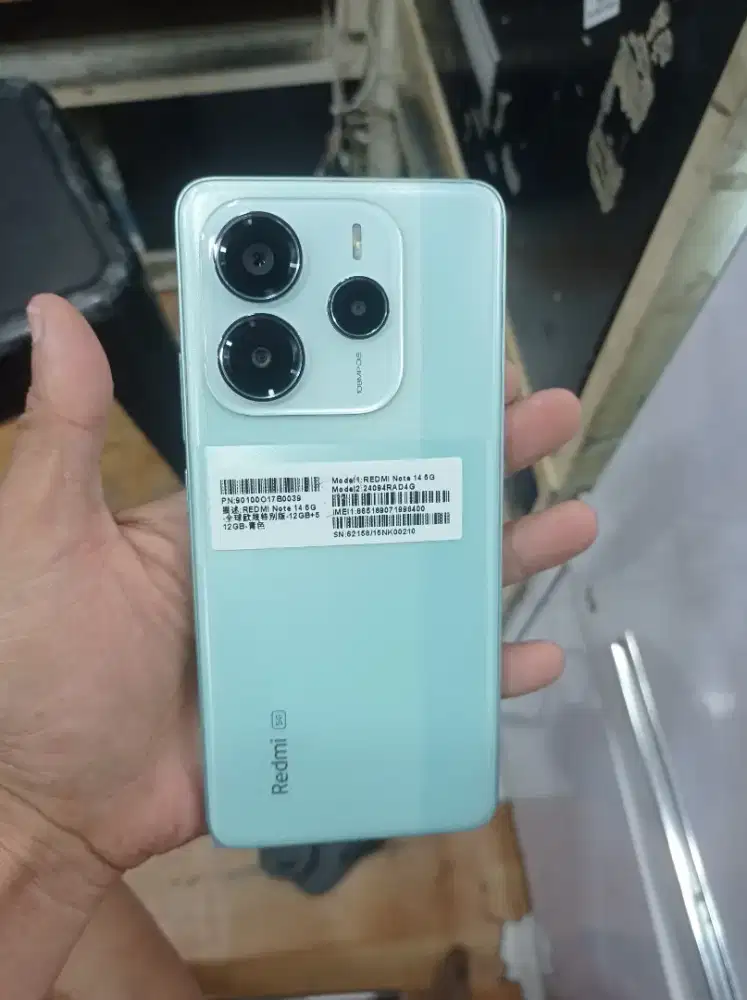 Redmi note 14 5G 12/512gb ex resmi