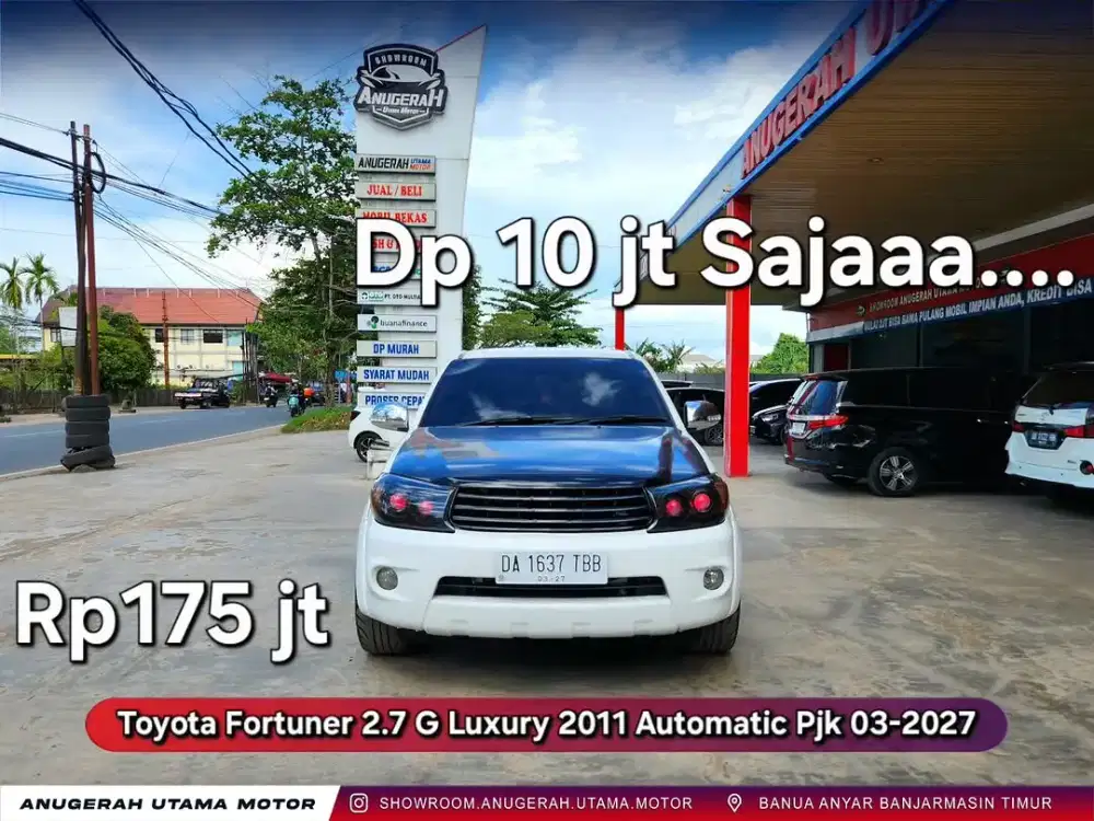 Dp10jt Fortuner G Luxury 2011 Automatic