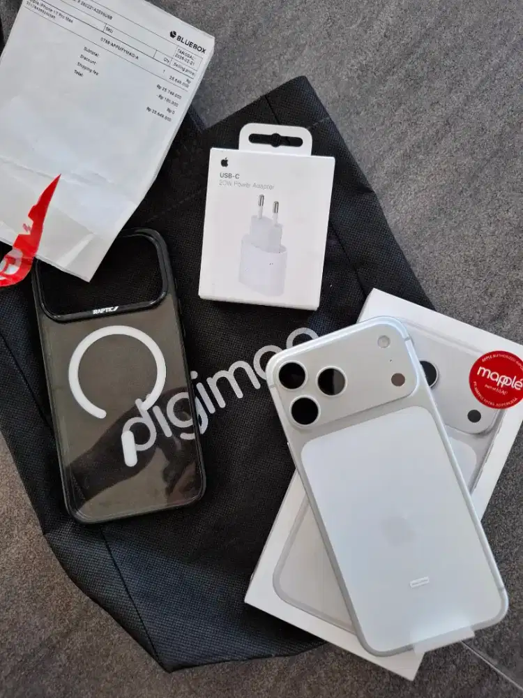 Iphone 17 pro 256 silver like new digimaps