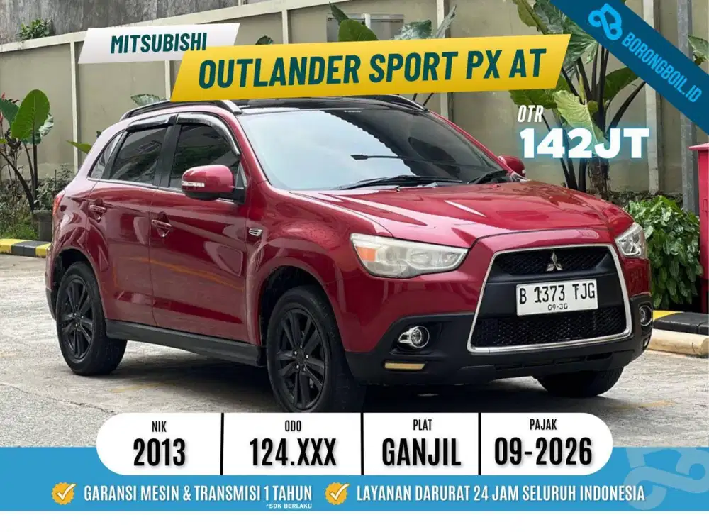 Mitsubishi Outlander PX AT 2013 Merah