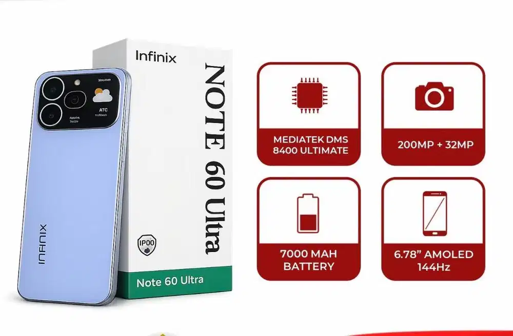 Dijual HP INFINIX NOTE 60 ULTRA