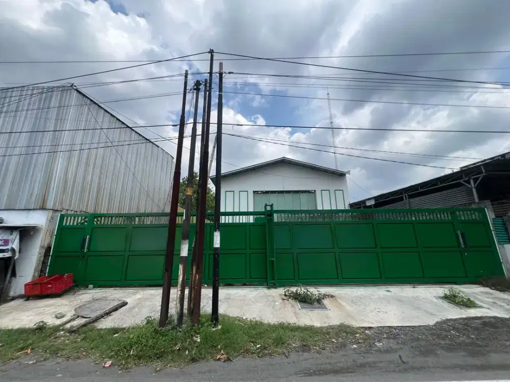 Gudang minimalis cocok utk apapun di area pergudangan jogja