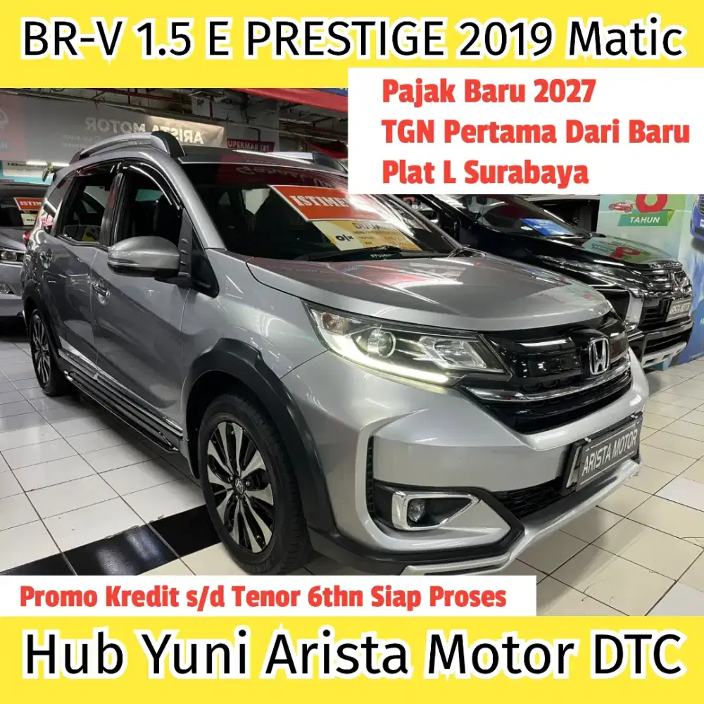 Honda BRV 1.5 E PRESTIGE 2019 Matic PjkBaru TGN1 Kondisi Siap Pakai