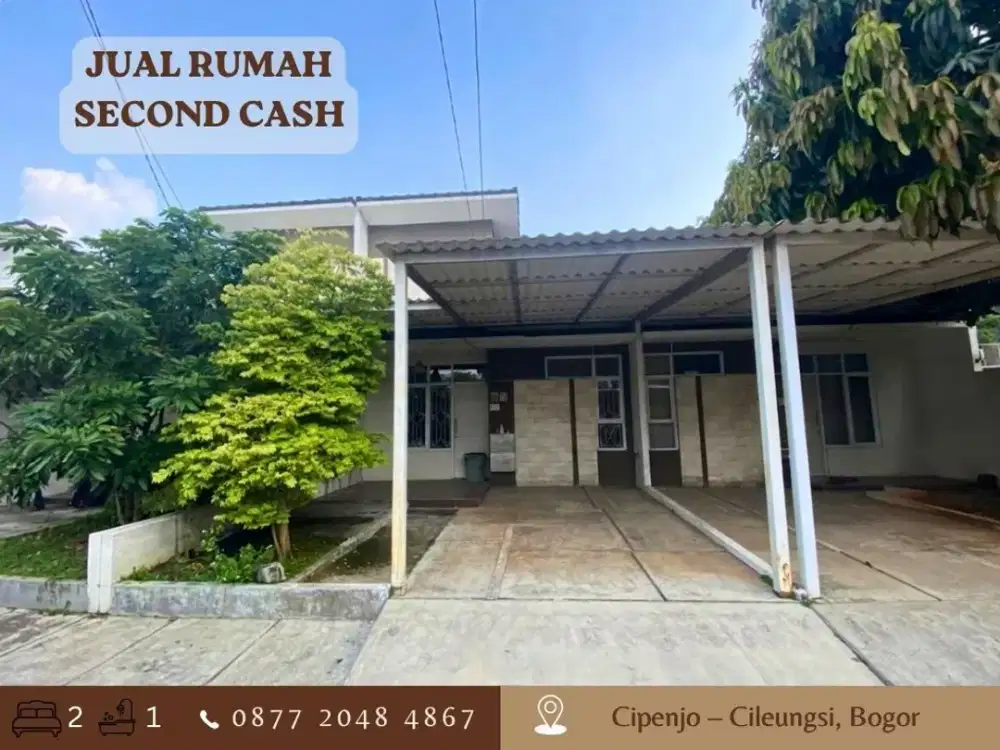 Rumah Cash MURAH 420 JT di Perum Metland Cileungsi Bogor dkt Tol
