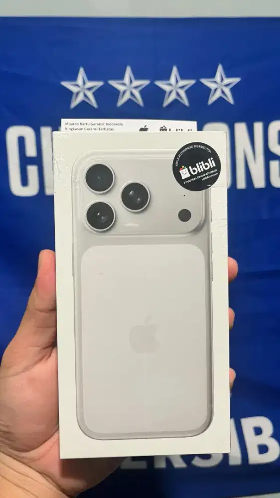 Iphone 17 Pro Silver 256Gb Segel