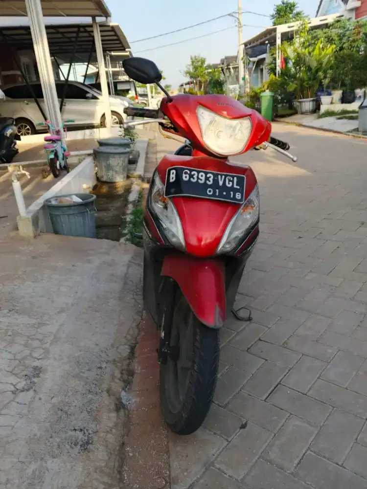 Spacy warna merah mesin ok banget